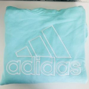 Mint green ADIDAS hoodie